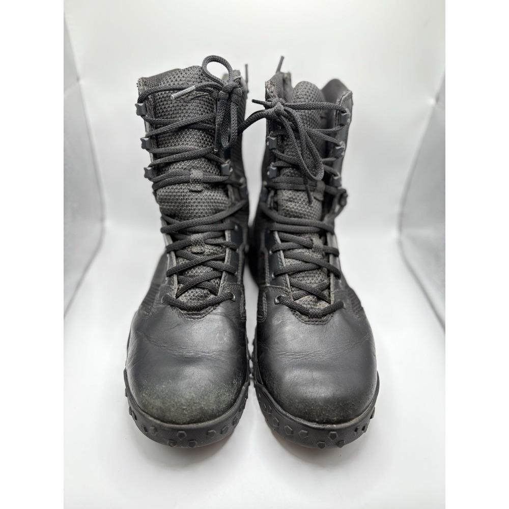 Danner Boots Mens 9 D Black Scorch Side Zip 8" Dry Tactical Leather Combat - Picture 3 of 9